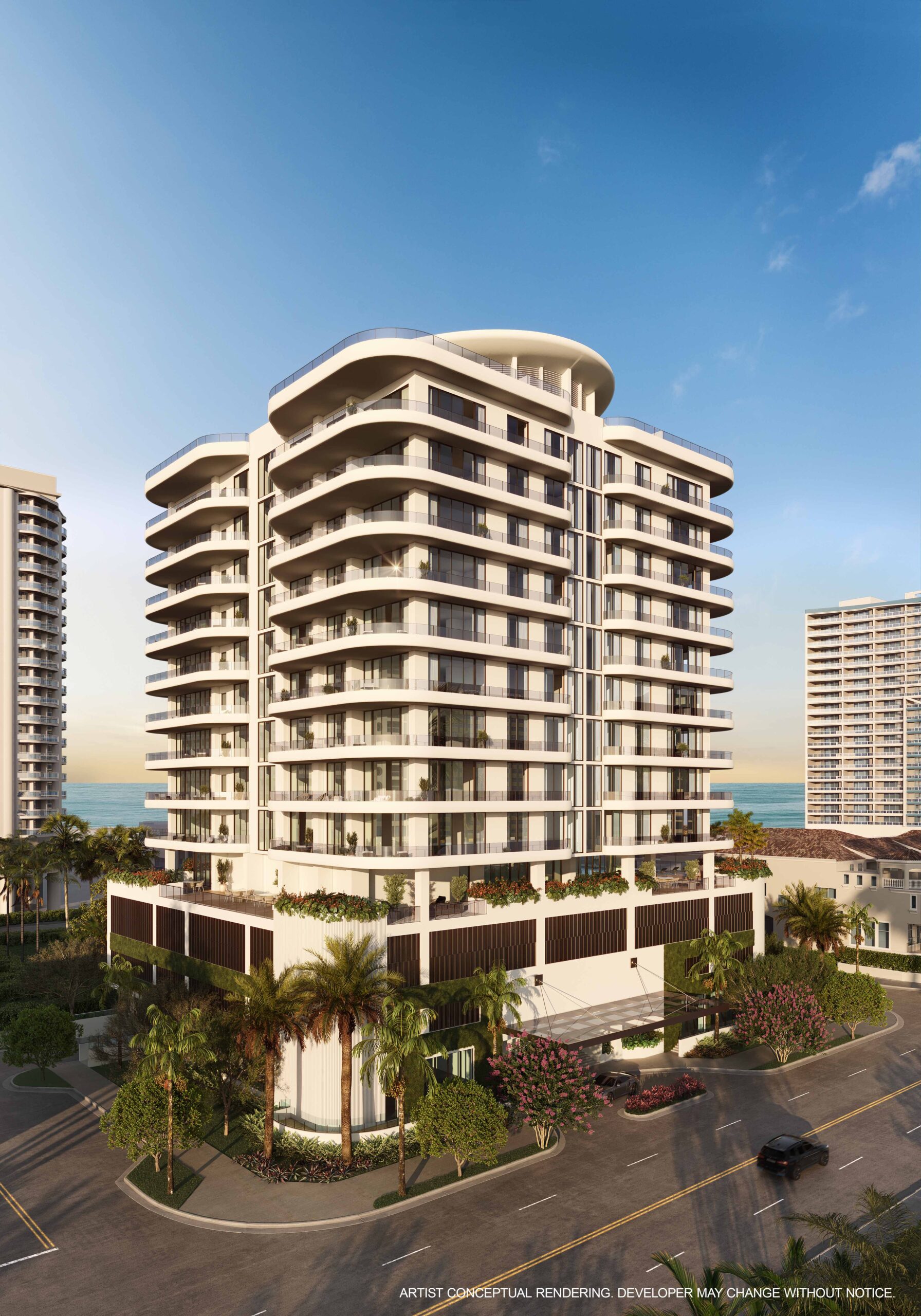 Modern beachfront condo with rooftop lounge and pool – Bungalow East Fort Lauderdale